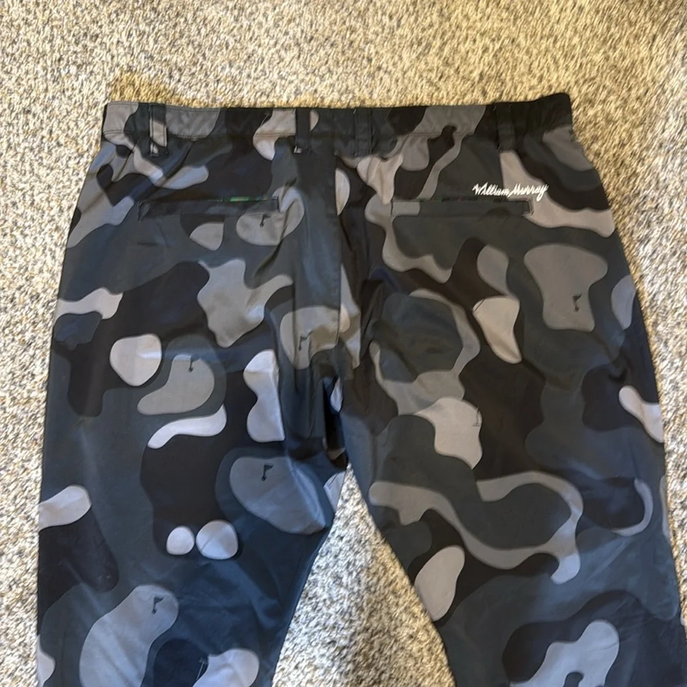 William Murray Bunker Camo Golf Novelty Pants Size 40